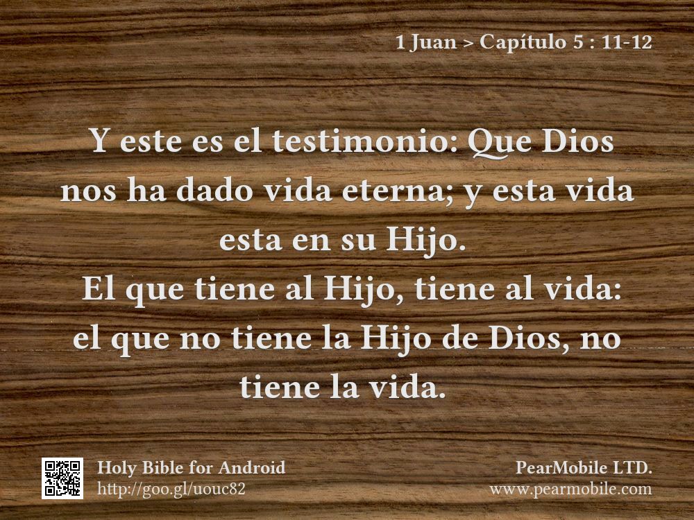 1 Juan, Capítulo 5:11-12